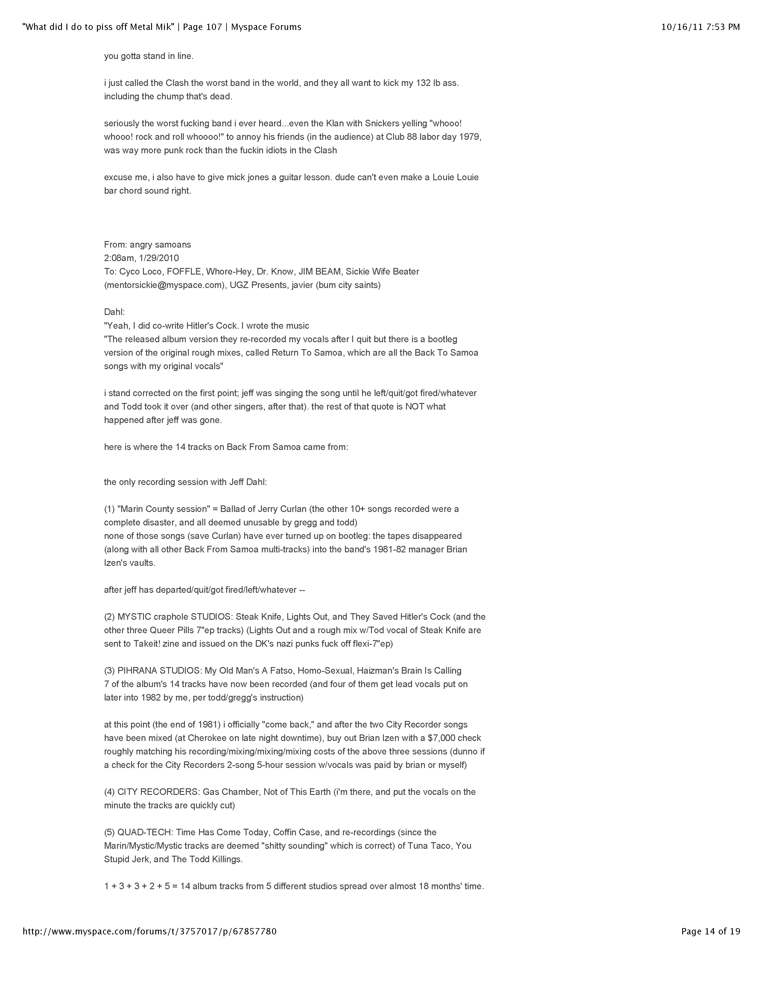 ./MySpace - 'What did I do to piss off Metal Mike' | Page 107 | Myspace Forums re Metal Mike Saunders_Page_14.png